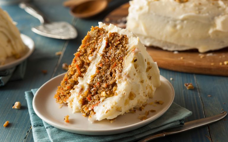 Healthy Homemade Carrot Cake