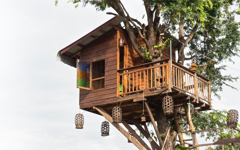 Little Tree House In Northern Thailand