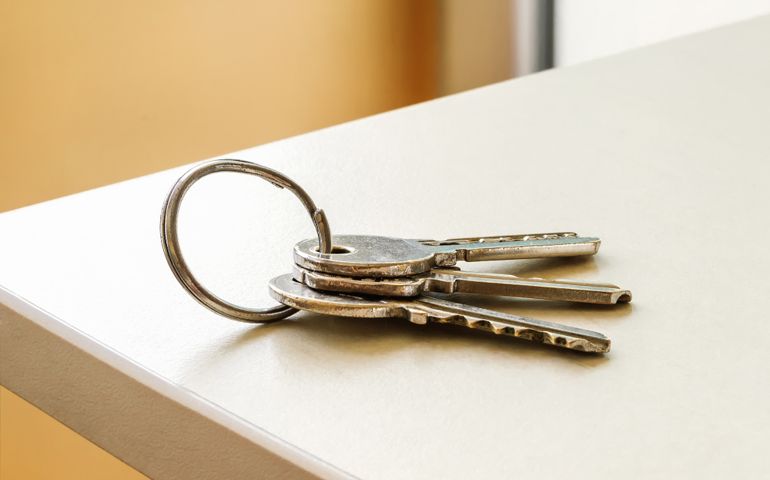 set of three keys