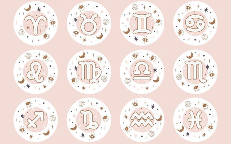 Horoscope elements vector