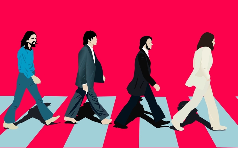 LondonUnited Kingdom - 06.9.22: Abbey Road crossing