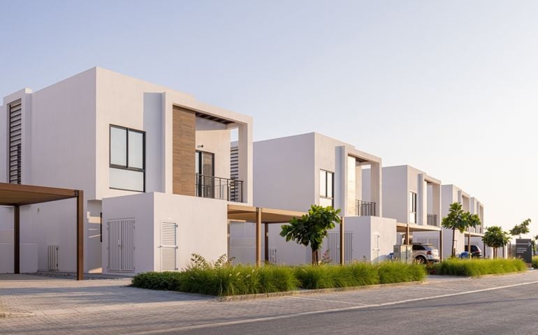 Modern homes and Town houses.