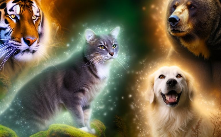 animals of kindred spirit together