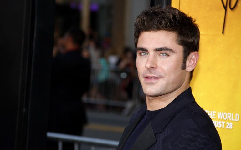 HOLLYWOOD, CA - AUGUST 20, 2015: Zac Efron at the Los Angeles premiere of 'We Are Your Friends' held at the TCL Chinese Theatre in Hollywood, USA on August 20, 2015.