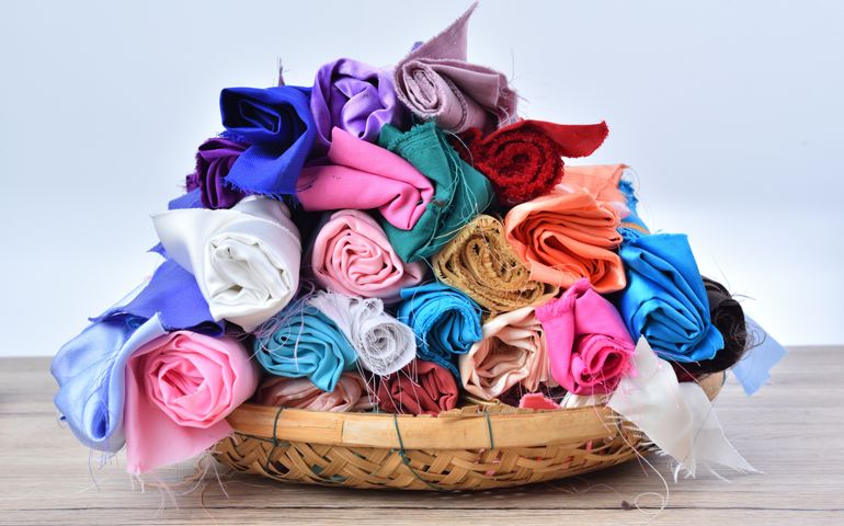 fabric colourful