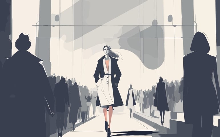fashion show, Modern, Clean, Simple and Minimal