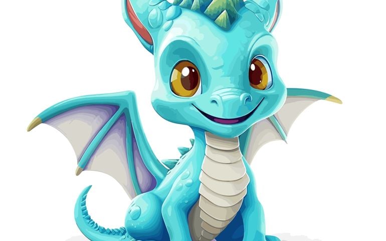 Cute Baby Dragon