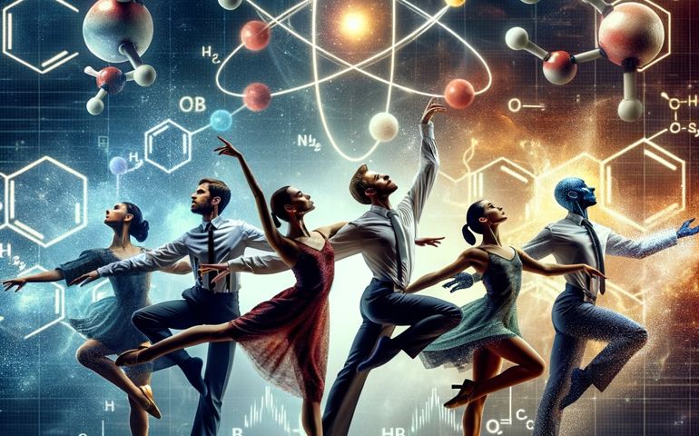 dancing like a chemical reaction