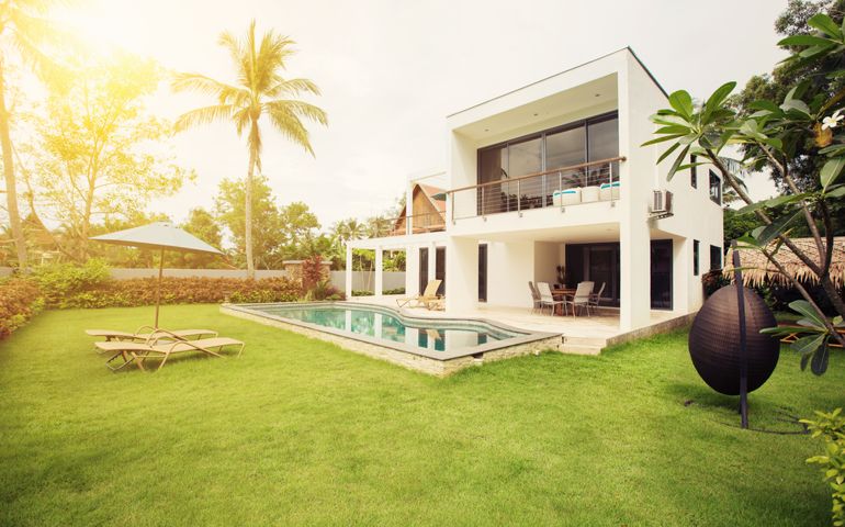 Luxury Villa Resort Interior