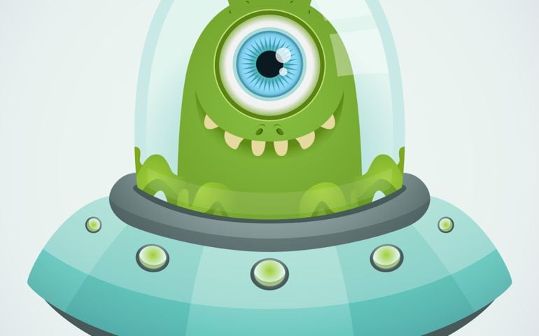 Ufo. Alien.