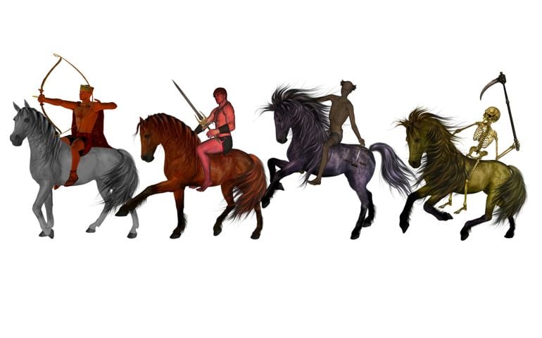 The Four Horsemen of the Apocalypse.