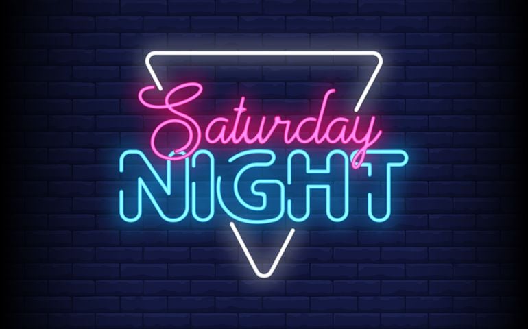 Saturday Night Neon Signs Style