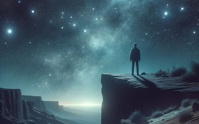 feeling small in the universe