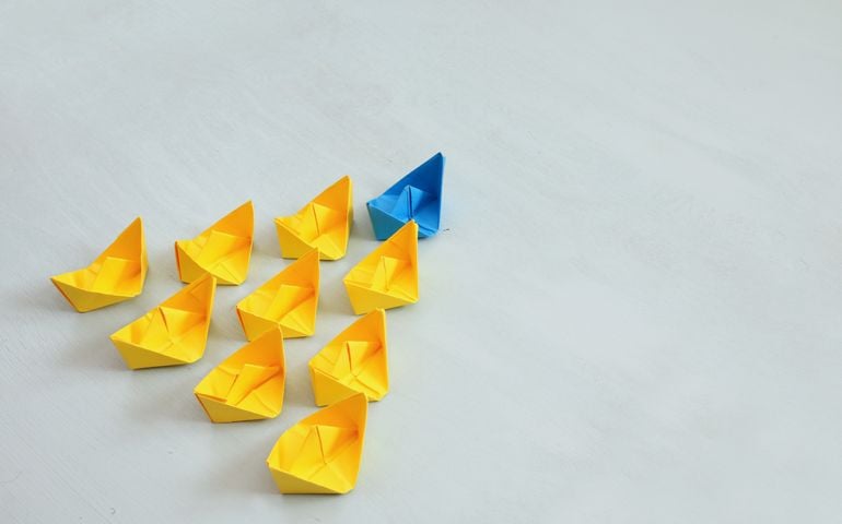 Leading the group