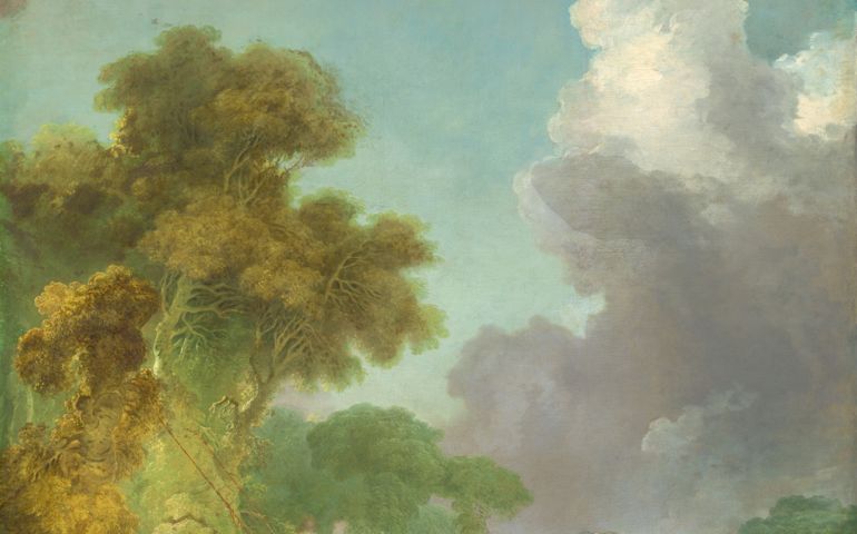 Jean Honoré Fragonard, The Swing, c. 1775/1780, oil on canvas